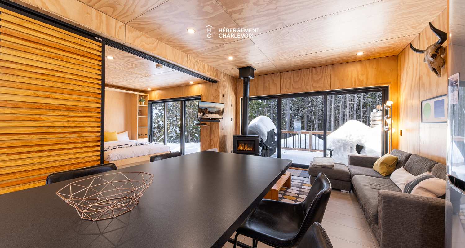 Refuge-6-A - Mini-maison au sommet du Massif